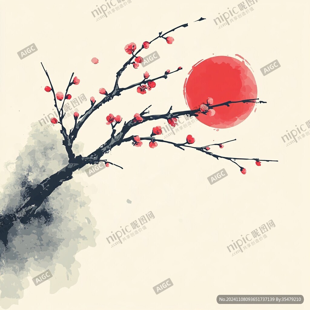 古风古典梅花