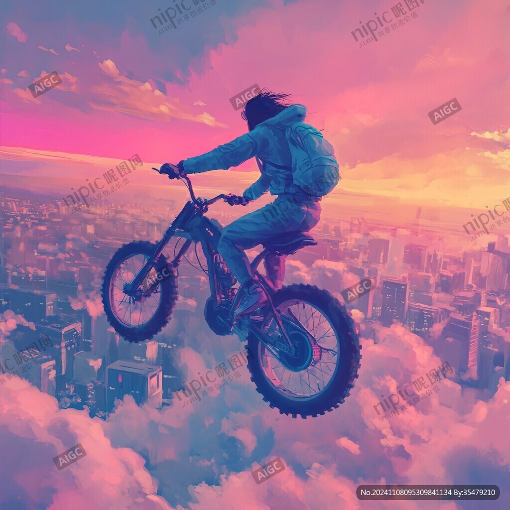 飞翔自行车