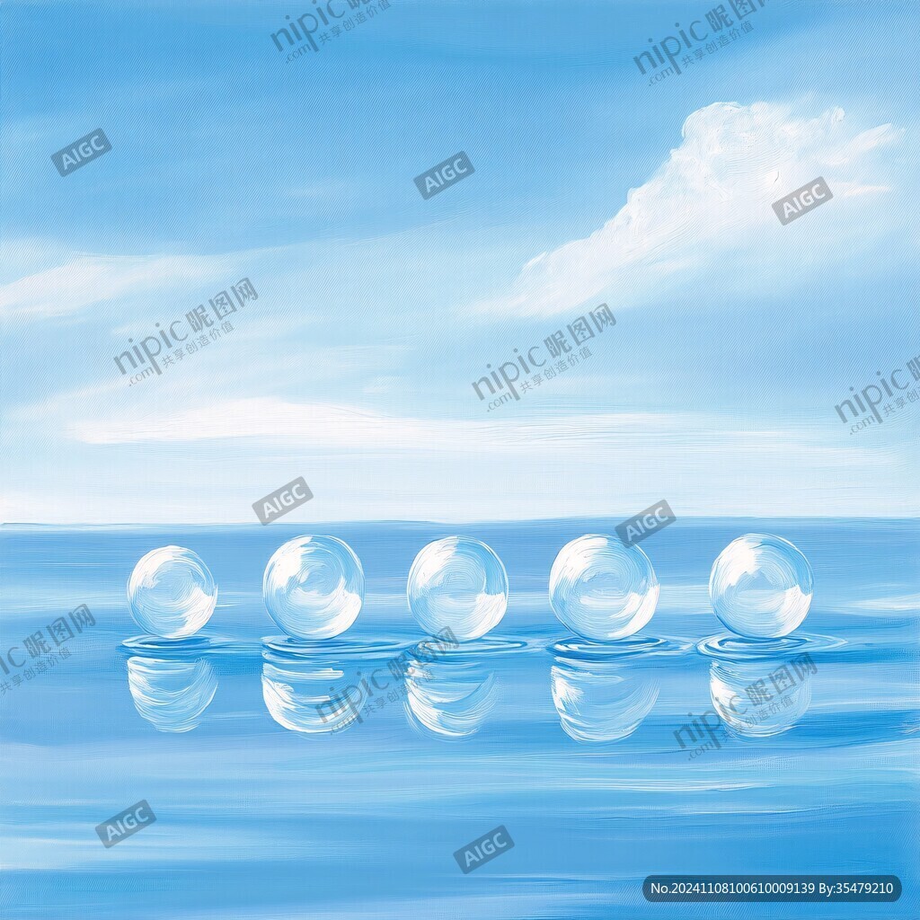 水晶球倒影