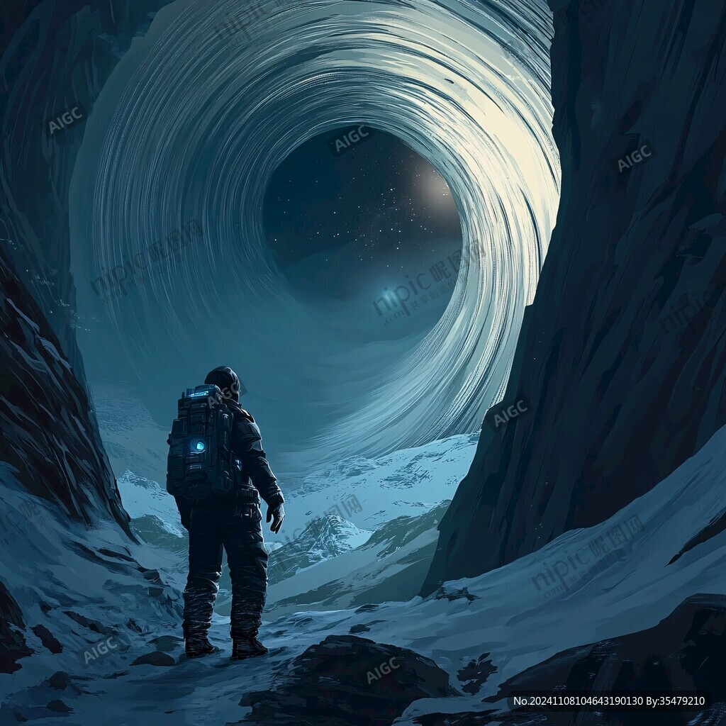 科幻题材插画