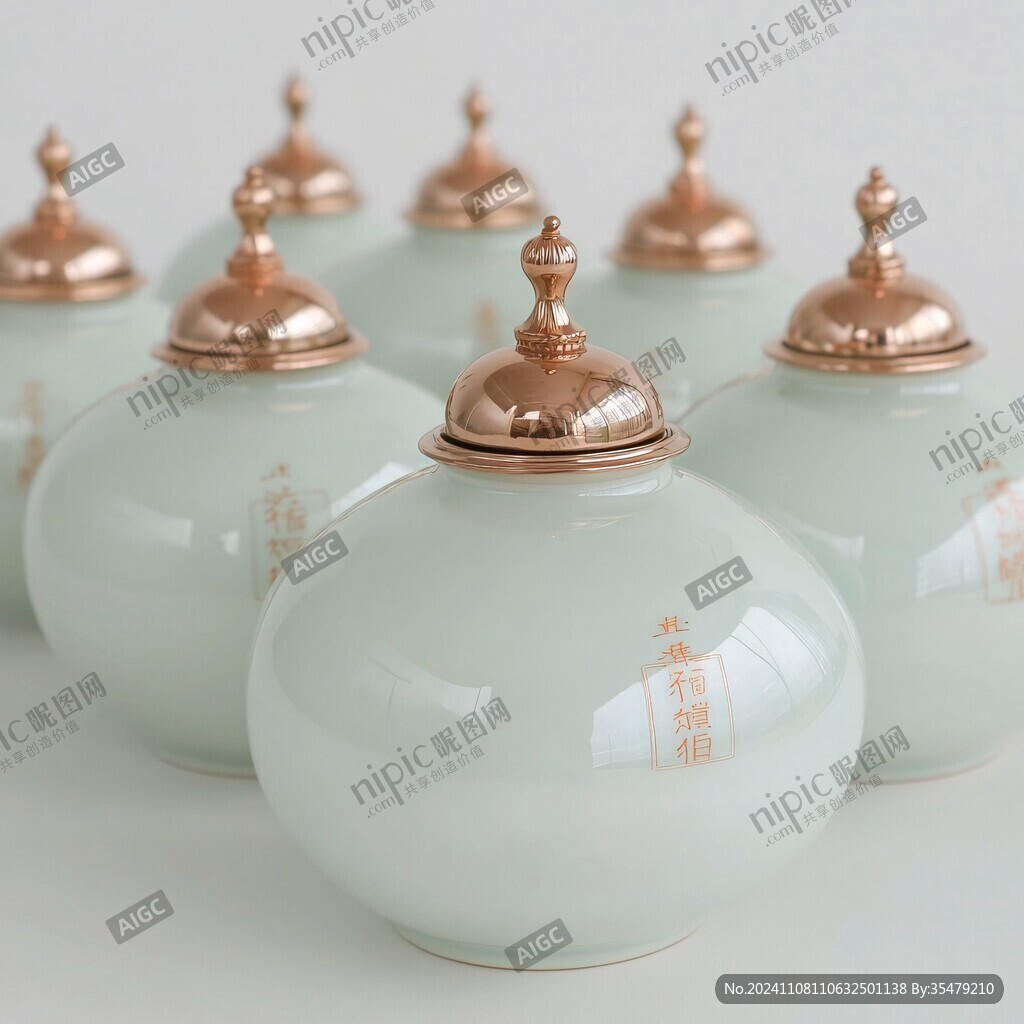 迷你陶瓷茶叶罐