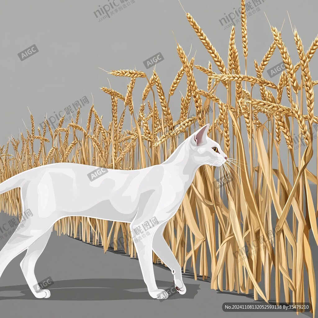 粮田插画