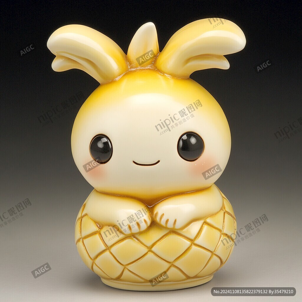 卡通动漫菠萝形象设计