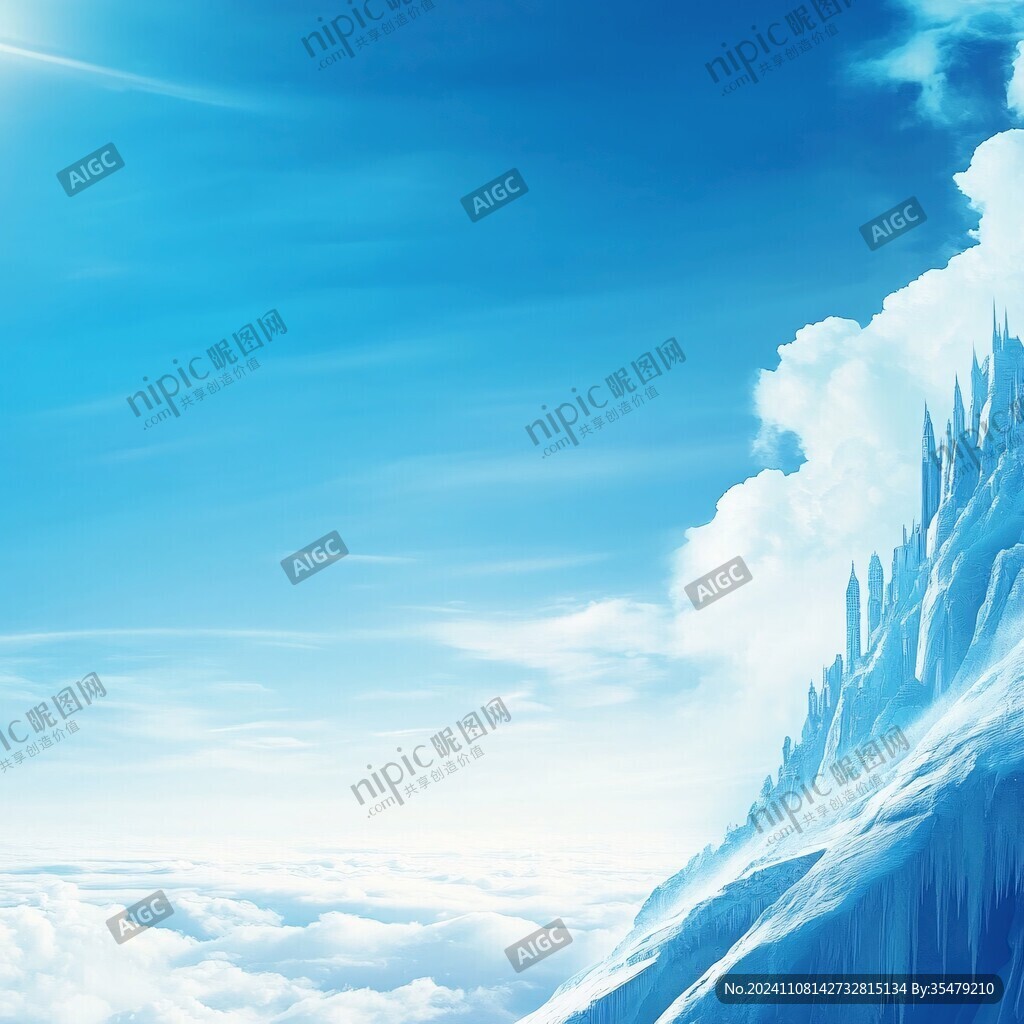 冰天雪地背景
