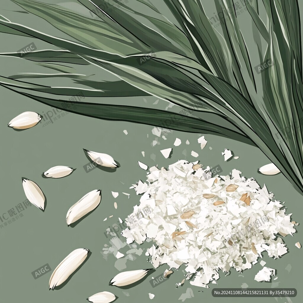 薏米插画