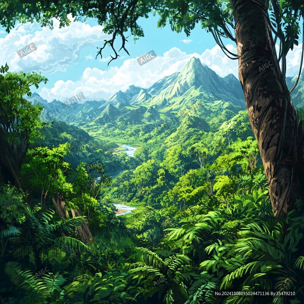 丛林大场景