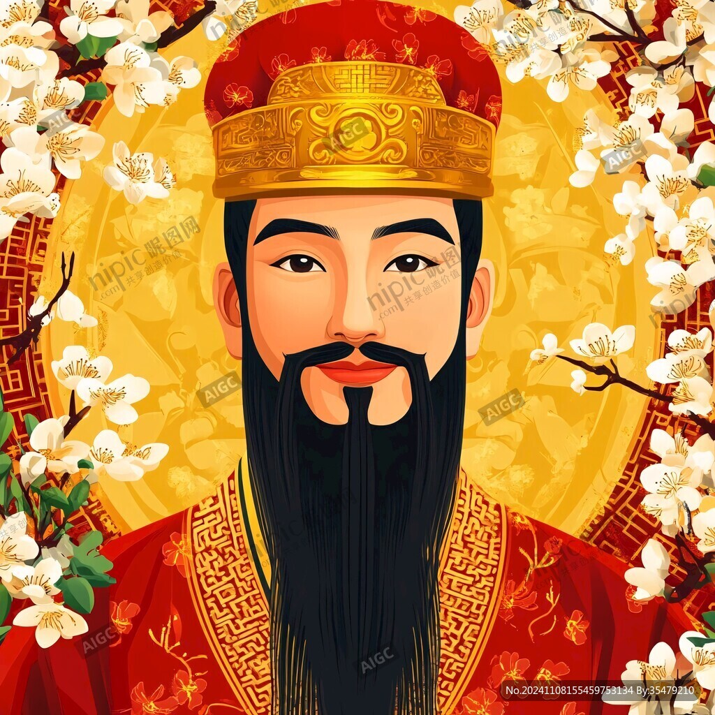 创意财神头像