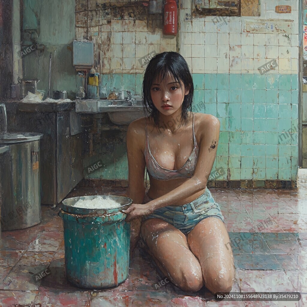 舀米人像