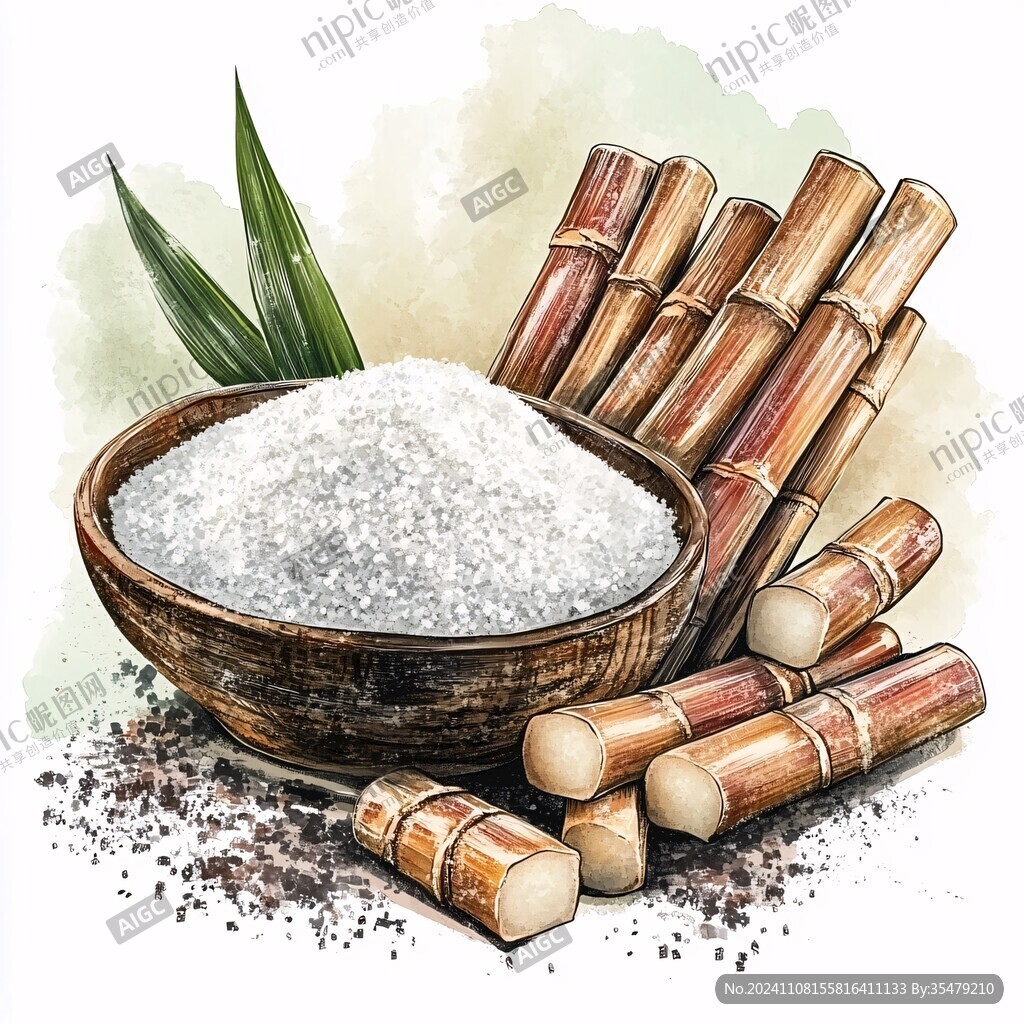 竹盐插画
