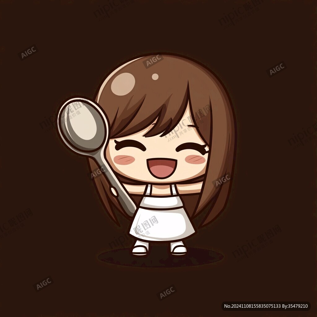 q版女厨师