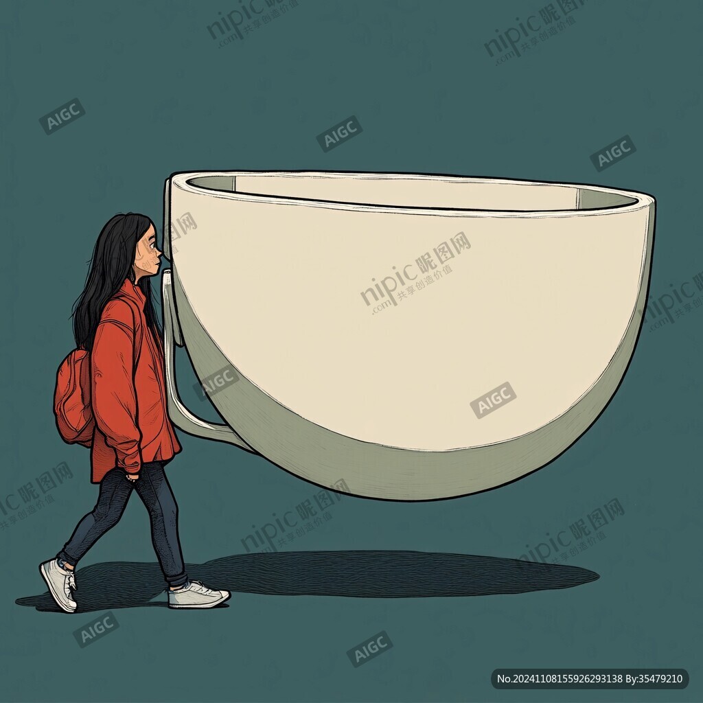 一碗面插画