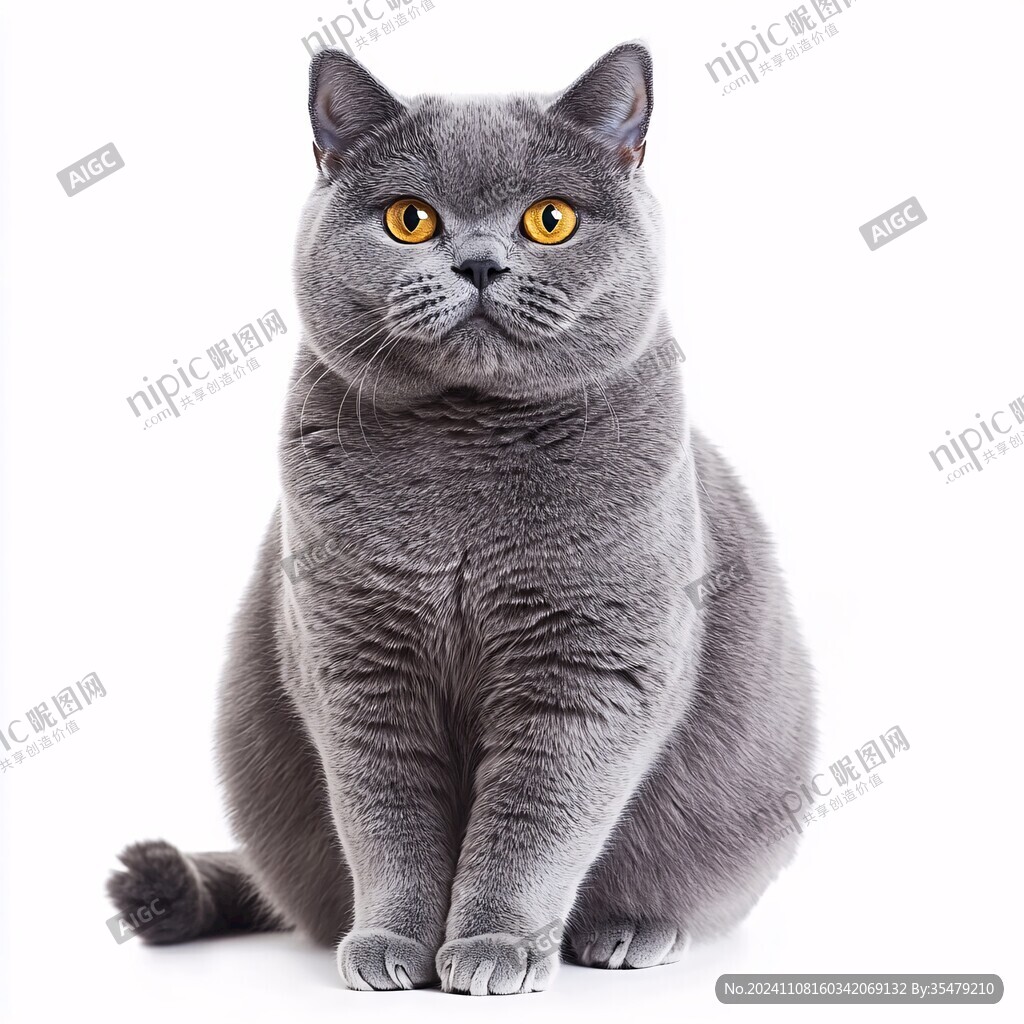 蓝猫图片素材