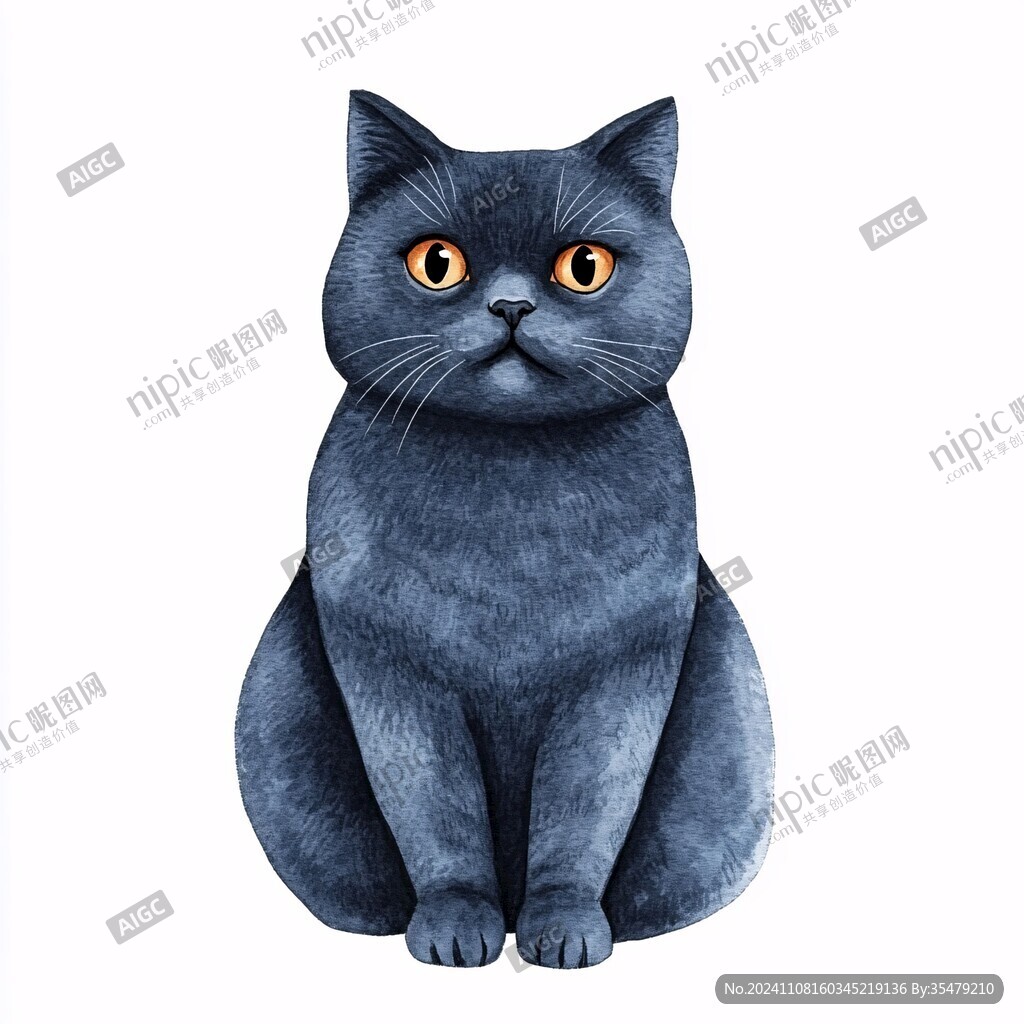 原创猫咪插画