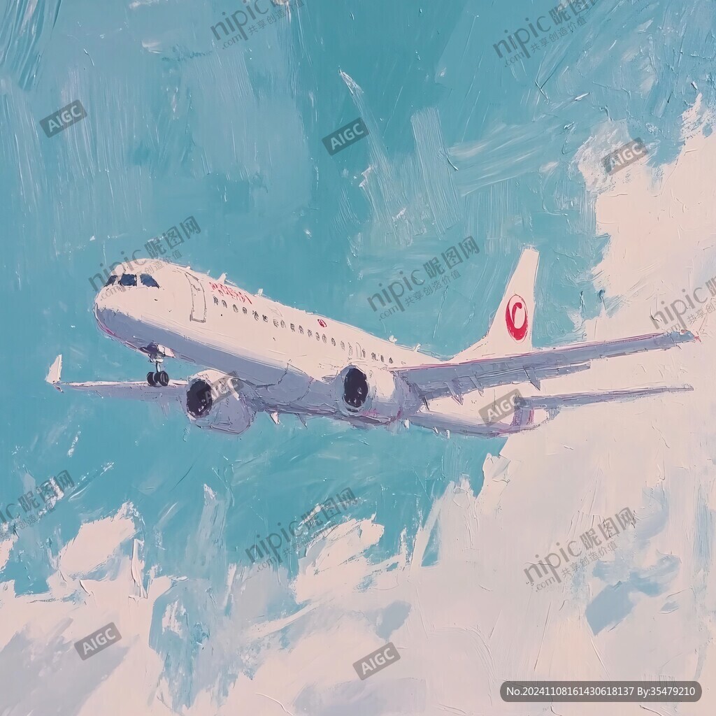 南航插画