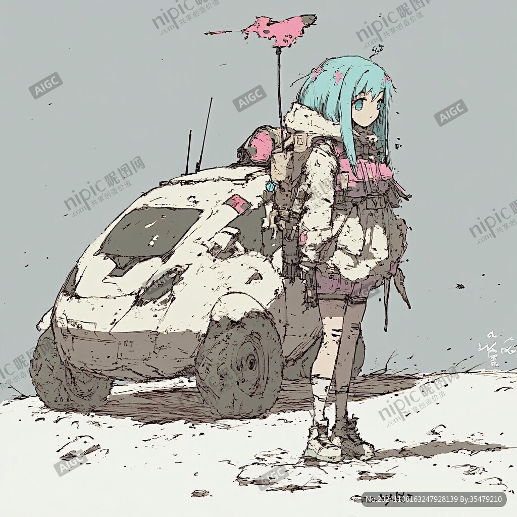 朋克风插画