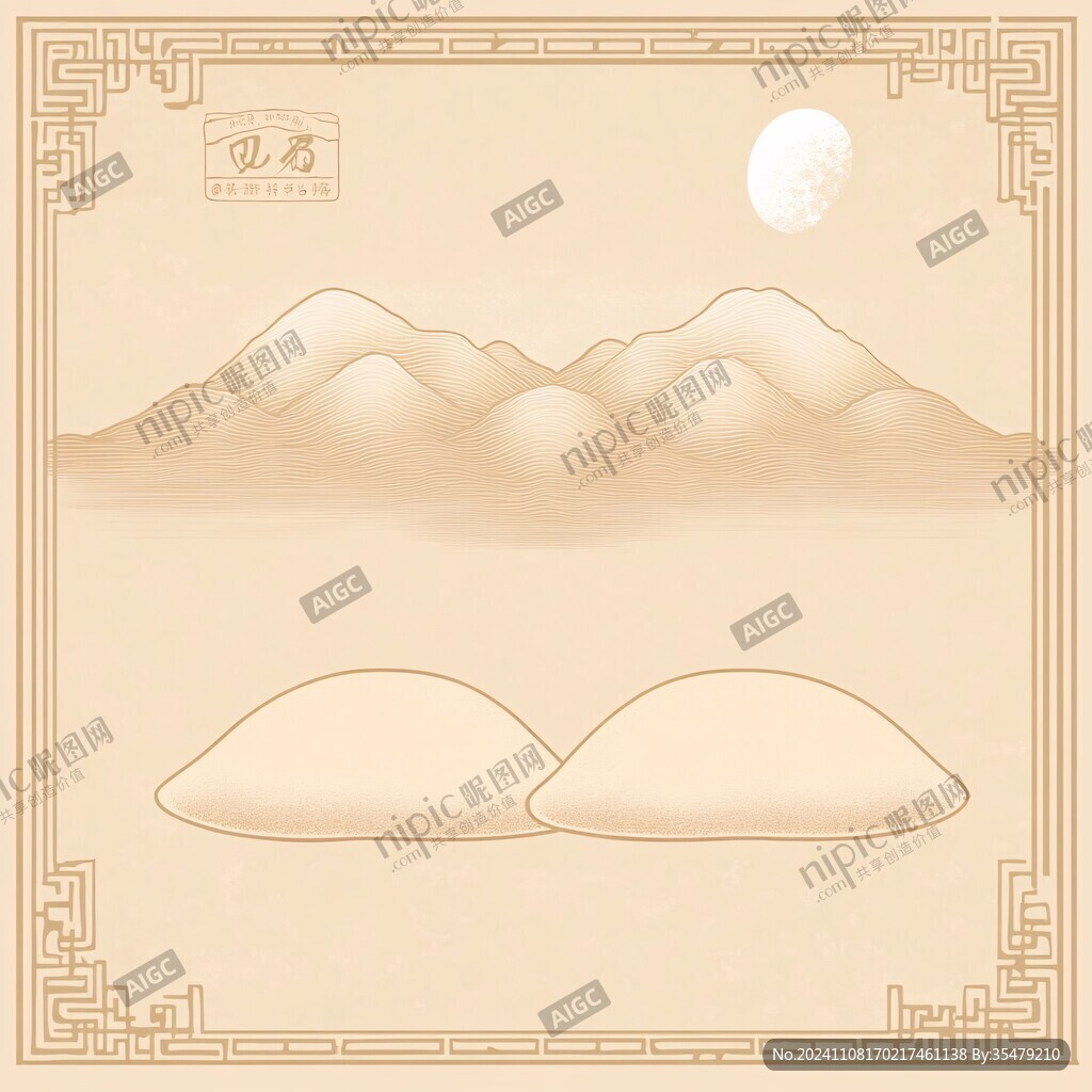 中式质感山