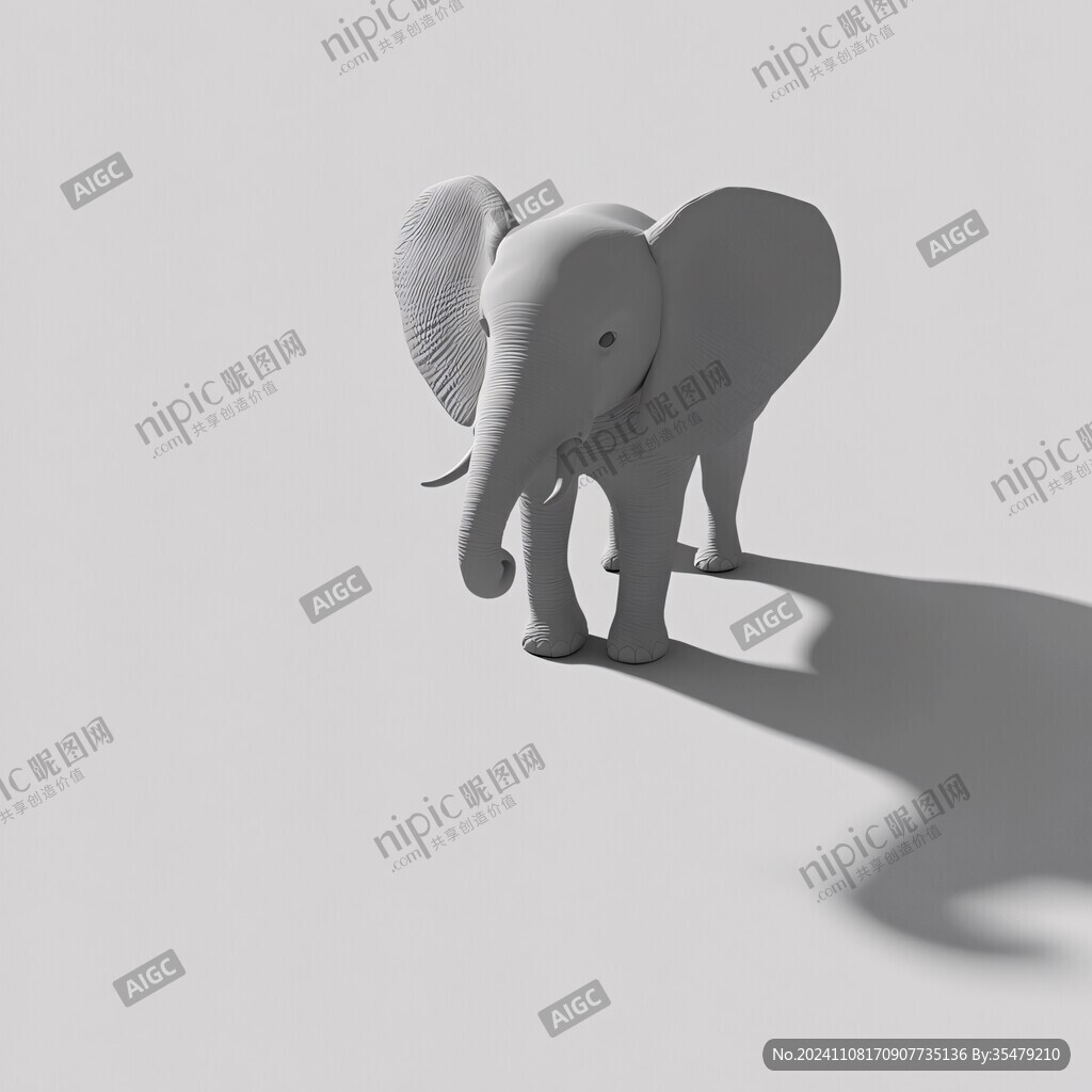 3d大象