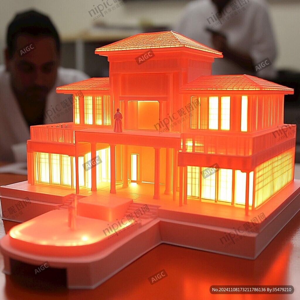 3d打印建筑模型