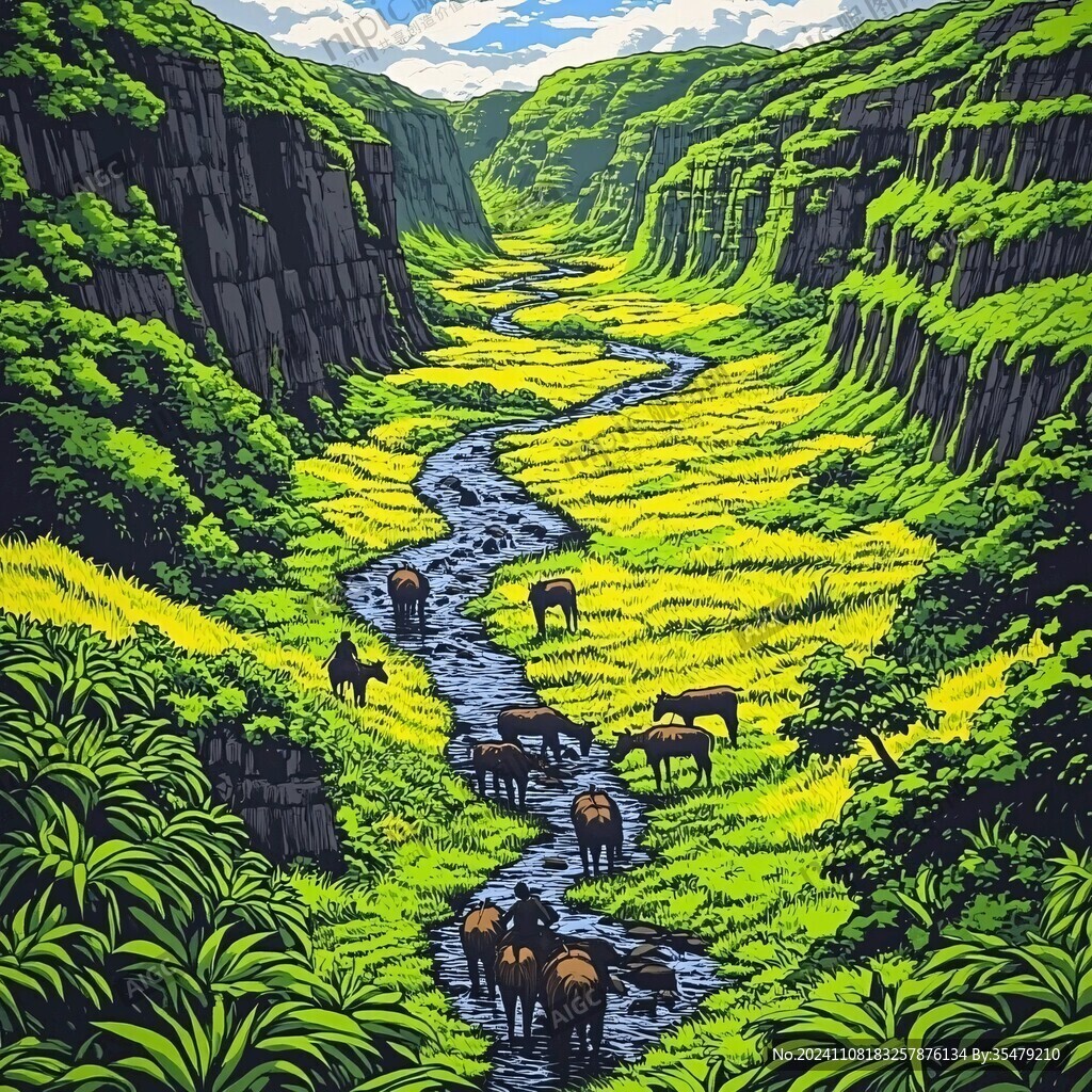三维画立体画