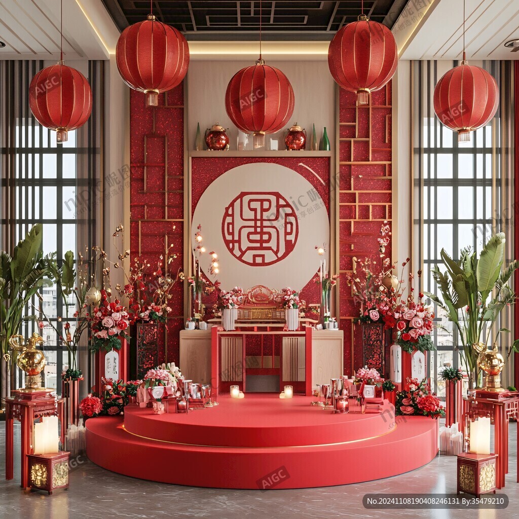 喜堂场景