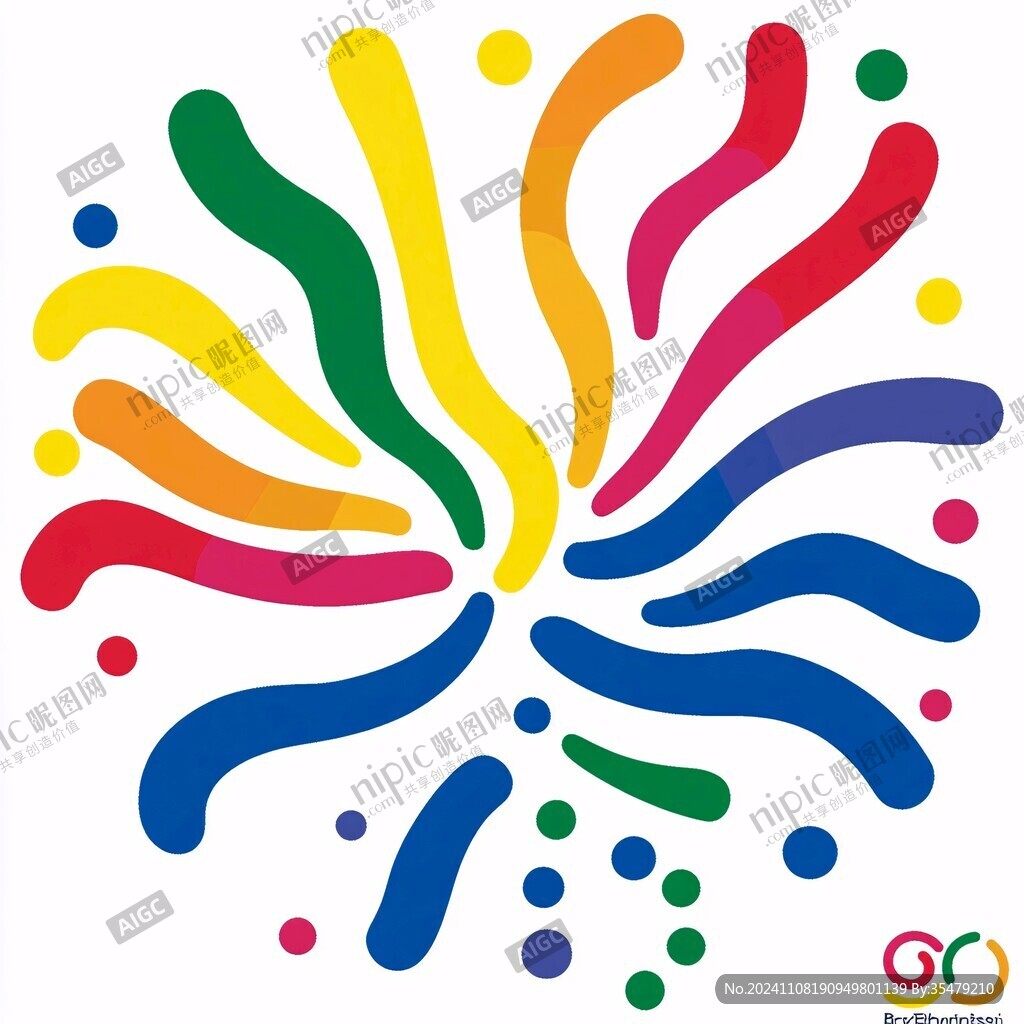 五彩斑斓logo