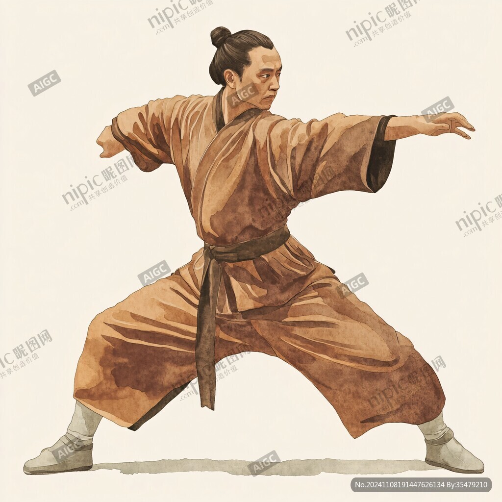 太极宗师插画