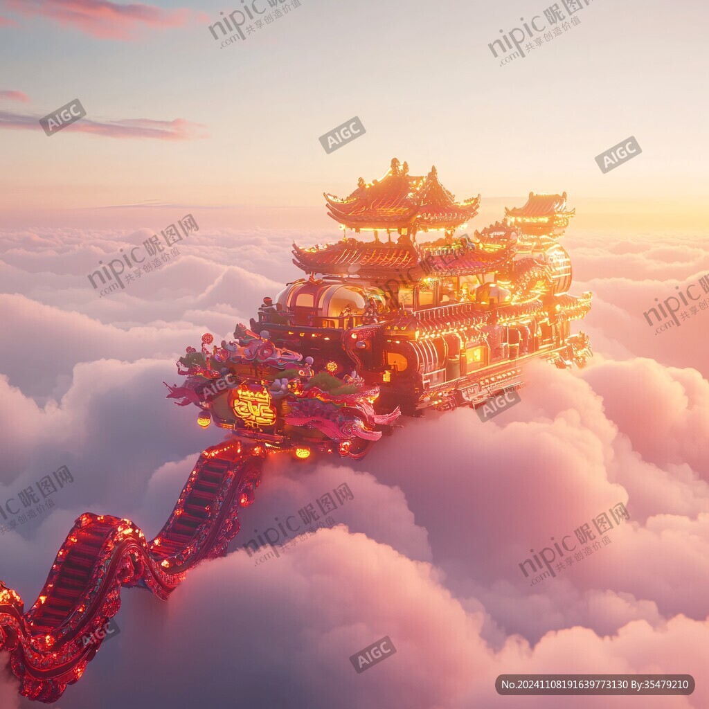 古风仙境天上宫阙