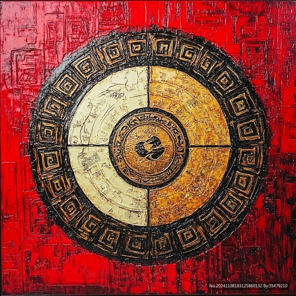 古代圆形图
