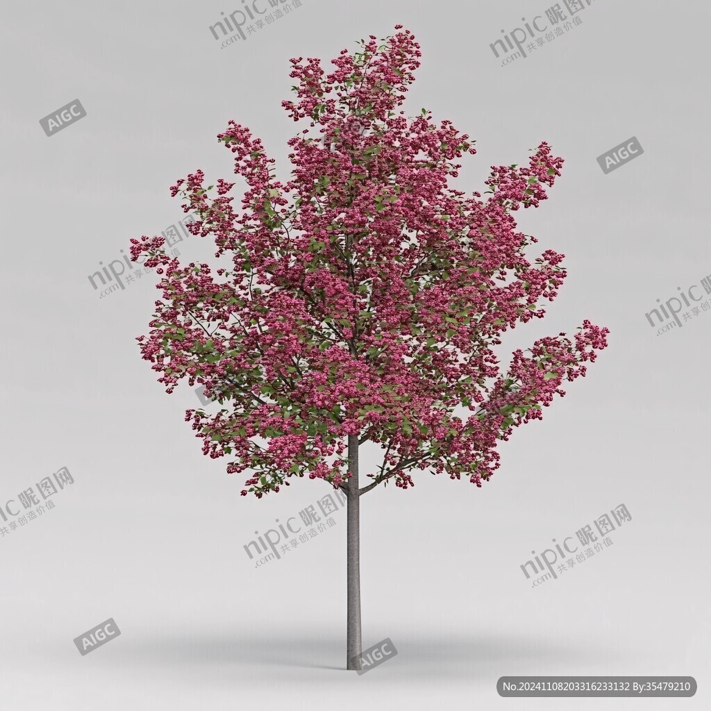 樱花树模型