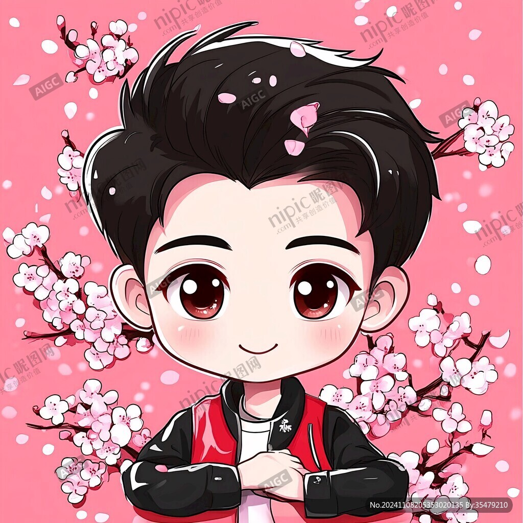 q版青年少年男生