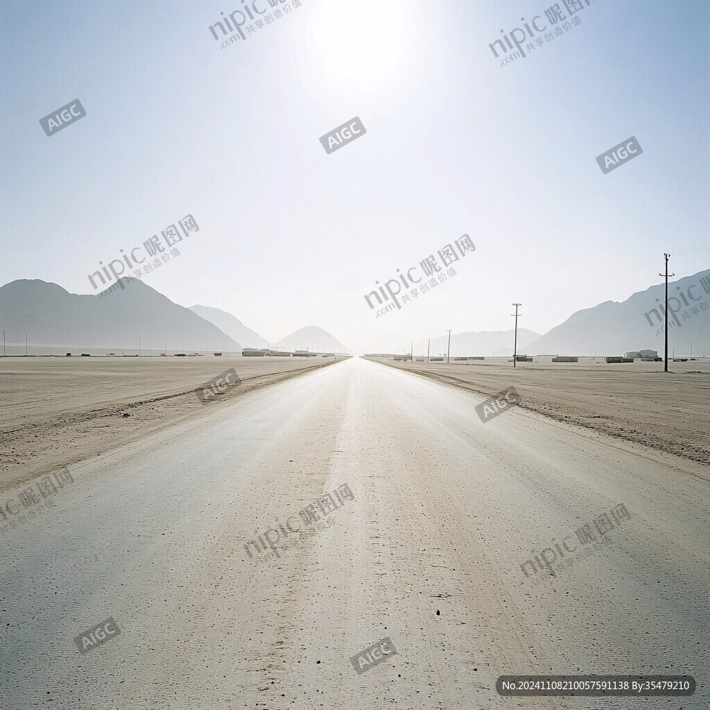 阳光路面