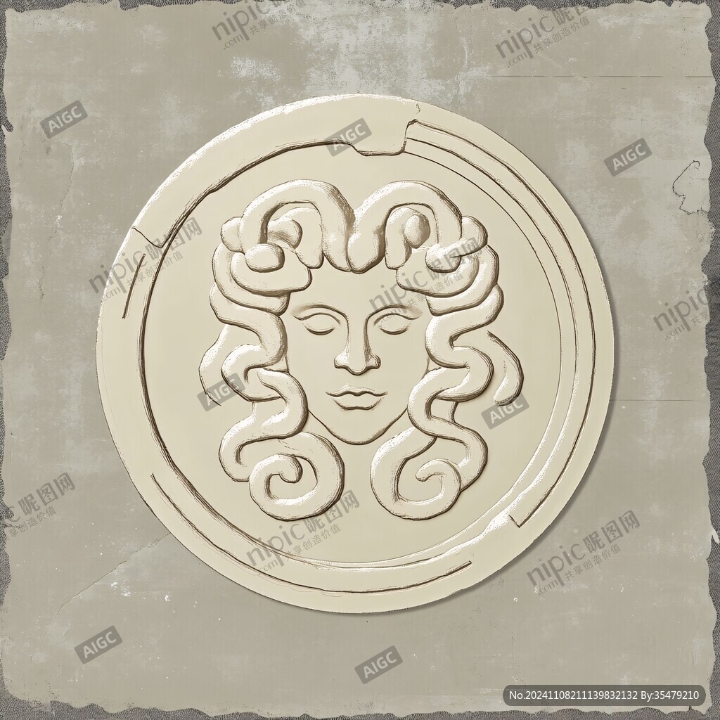 美杜莎头像logo
