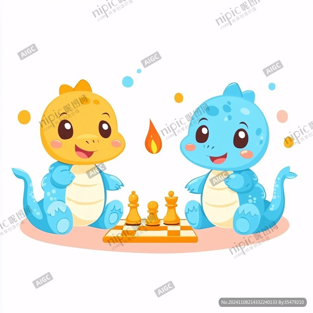 小龙卡通形象设计