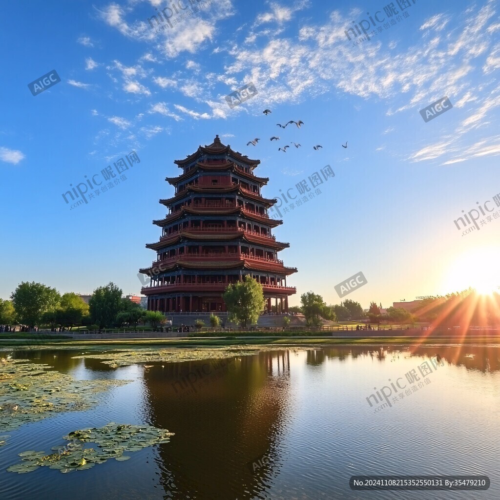 高清鹤雀楼