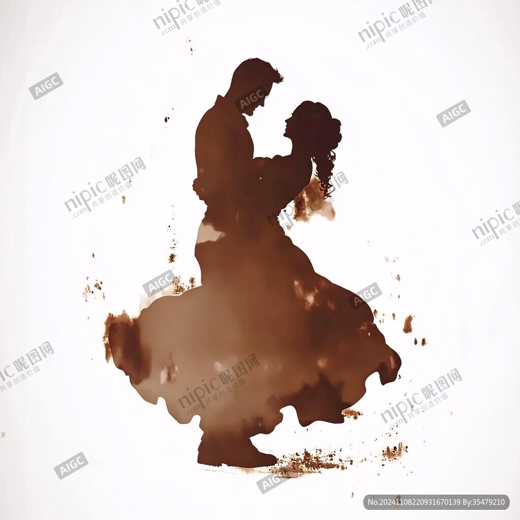 剪影风婚礼