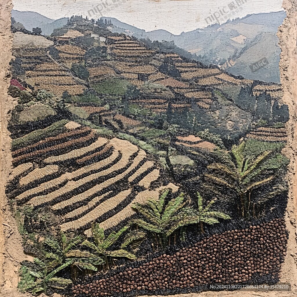 梯田梯田壁画