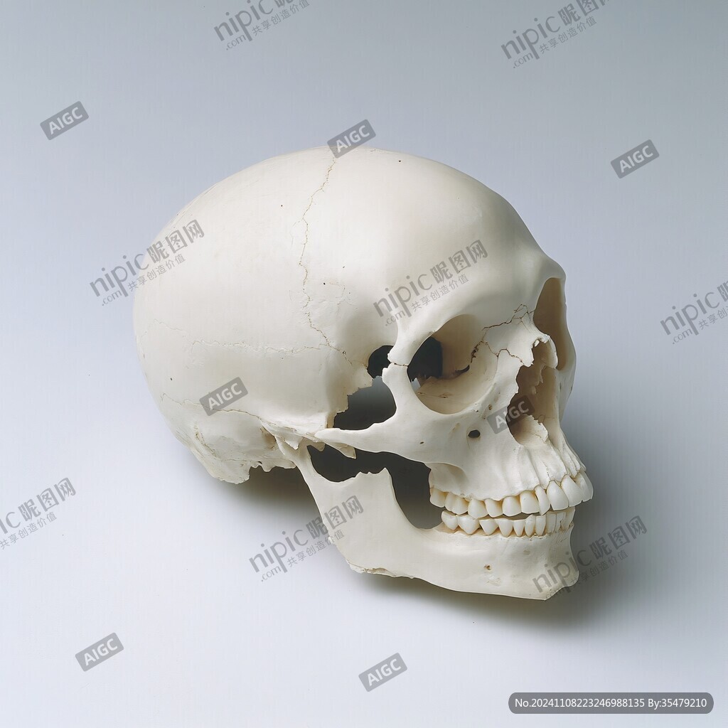 医学头骨模型
