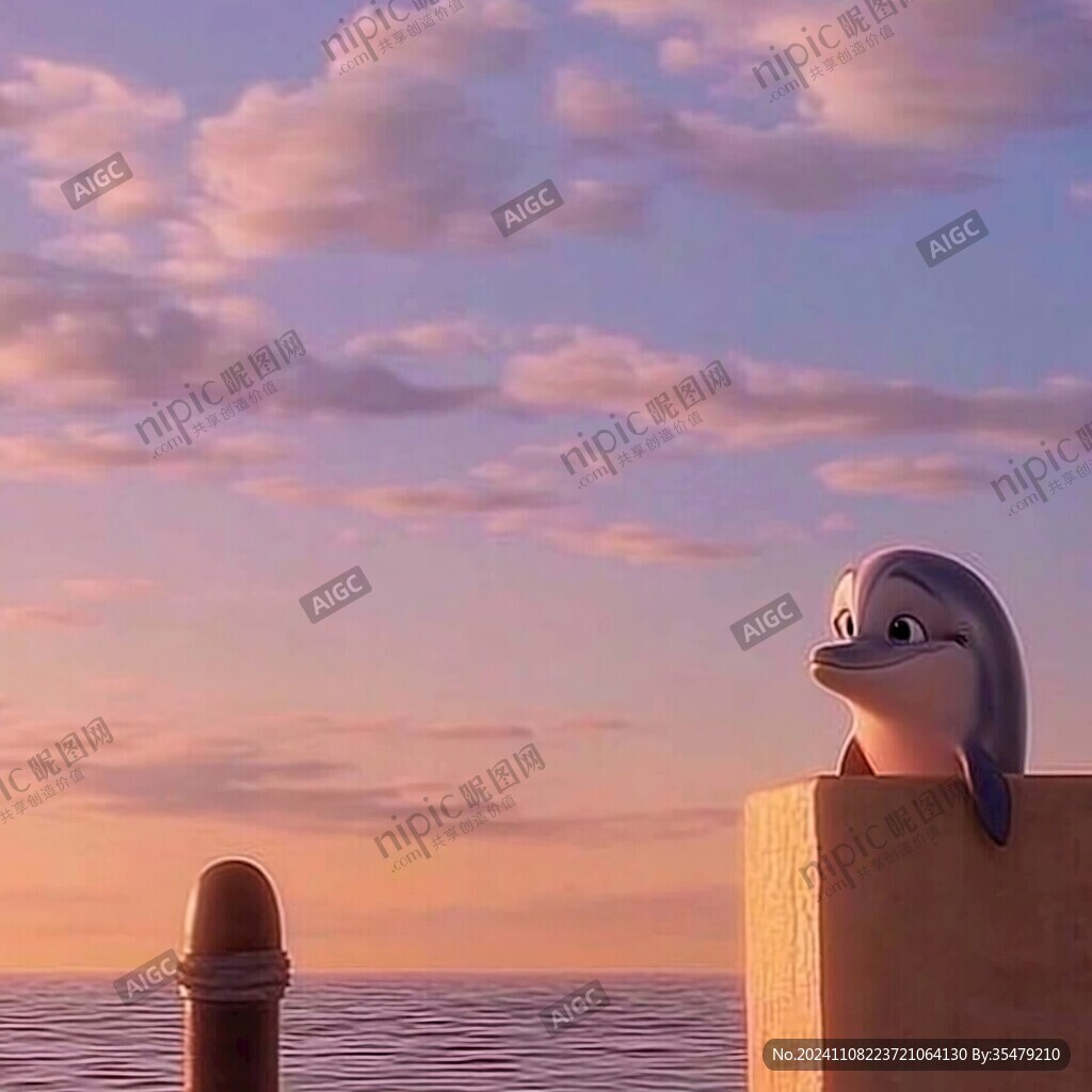 海蓝时见鲸
