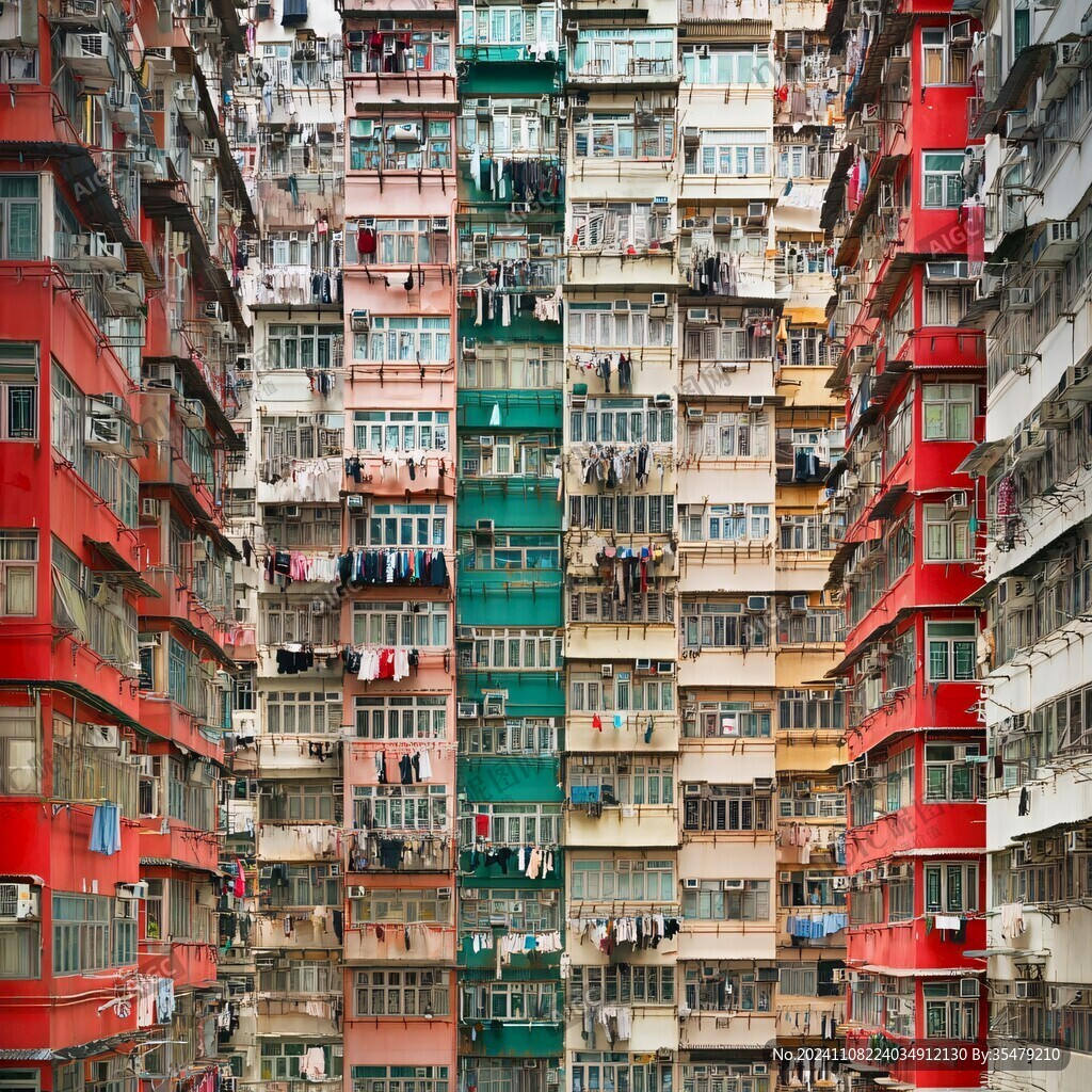 密集矮楼