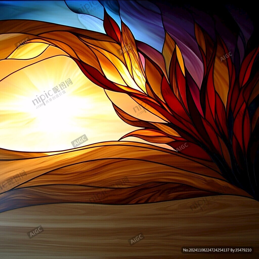 绚丽唯美装饰画