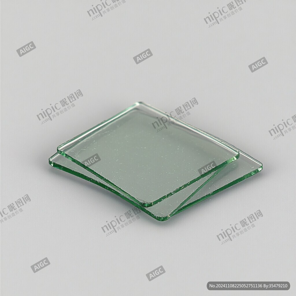 绿色玻璃片