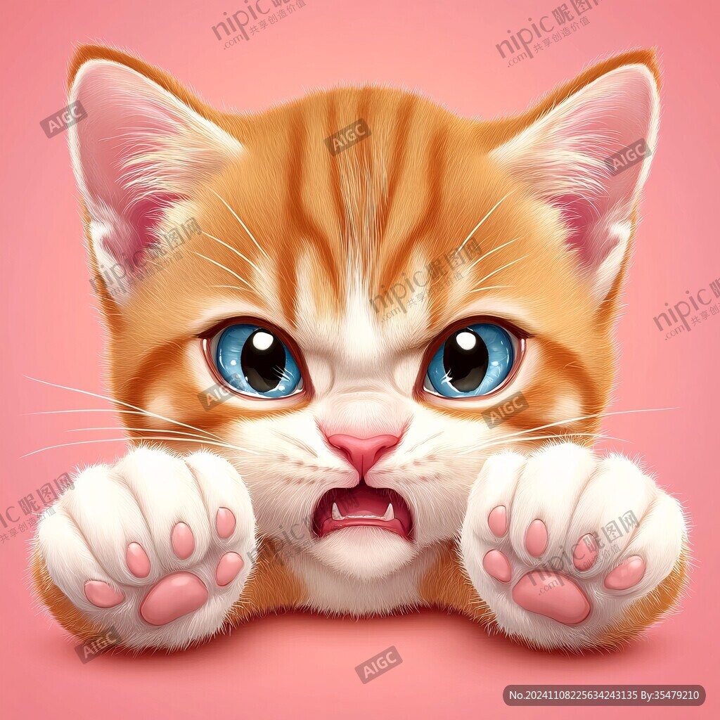 3d卡通猫咪