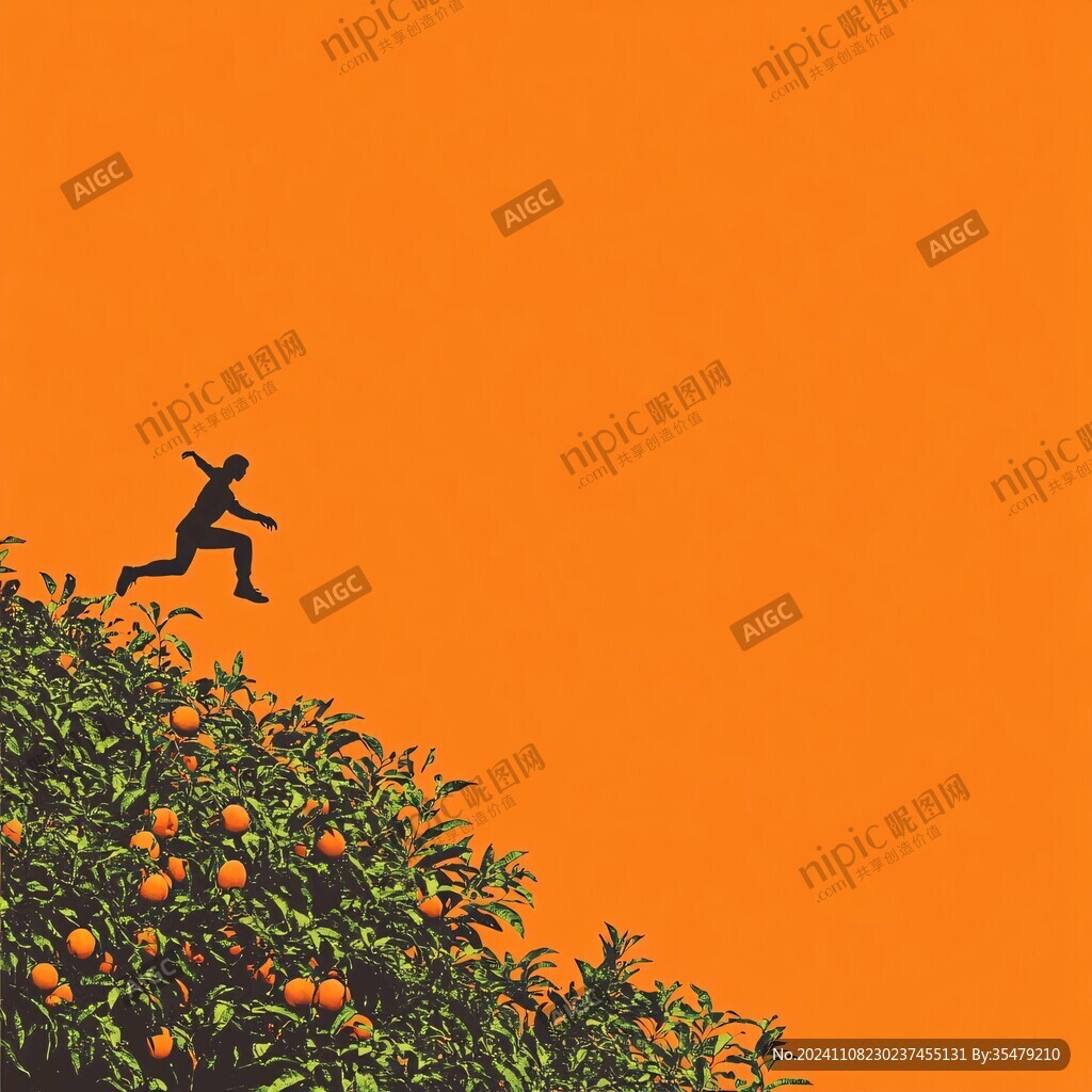 创意柑橘图