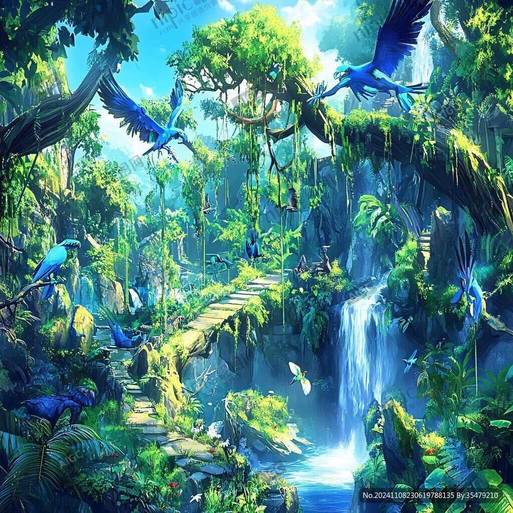 丛林大场景