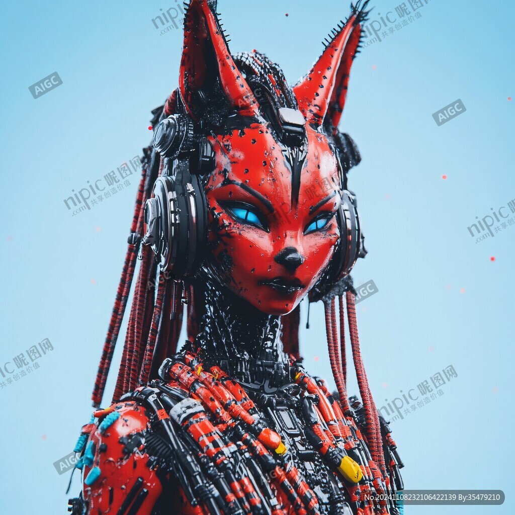 后现代机械科幻未来派