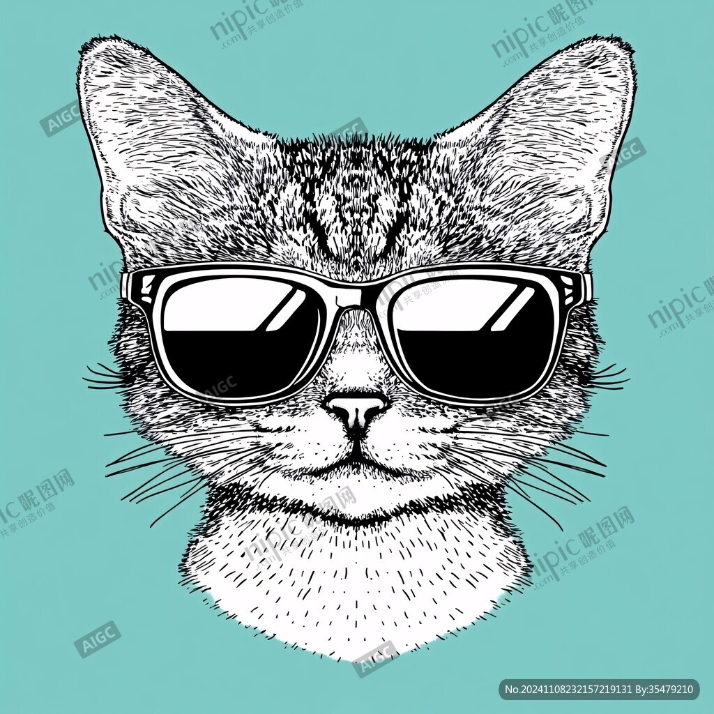 猫咪潮流海报