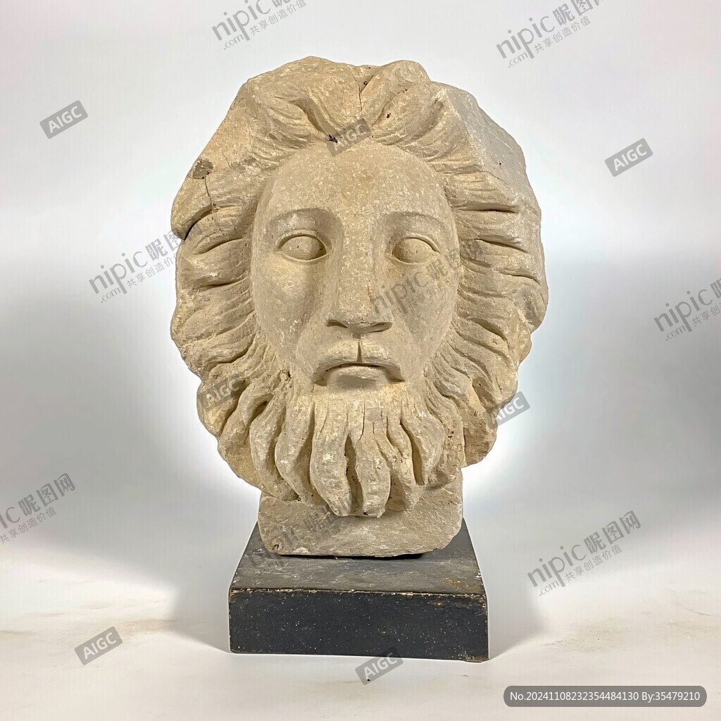 欧式石雕人脸