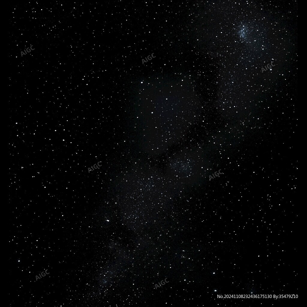 黑色酷炫星空