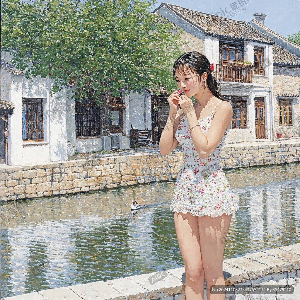 水乡姑娘