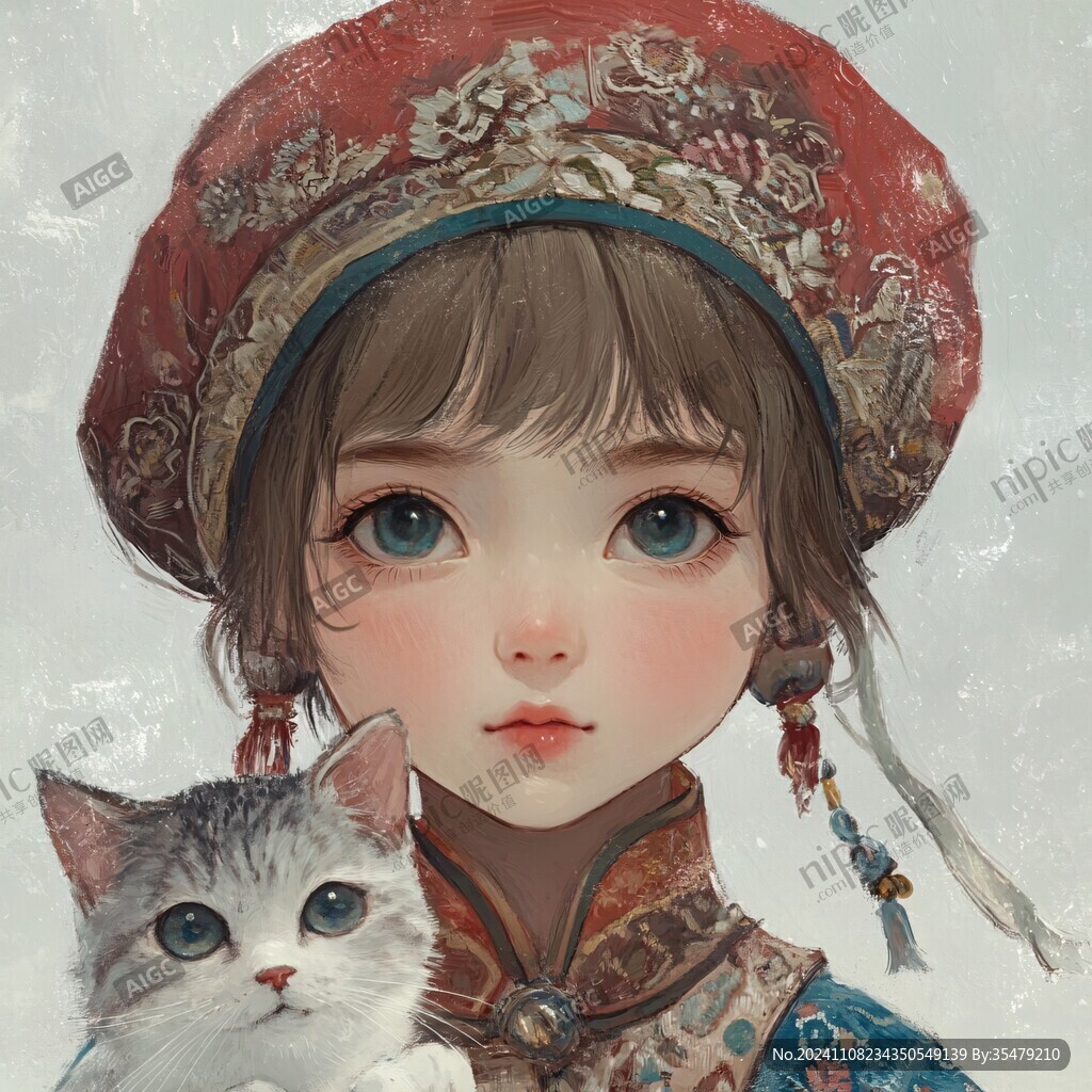 格格头像插画